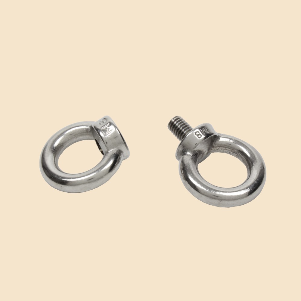 S.S eye bolts - Ring with nut - Eye nuts