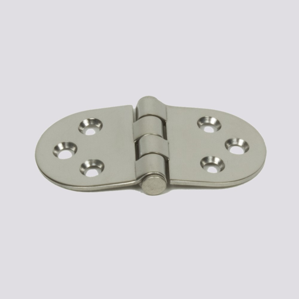 Art. 175.00A Polished stainless steel hinge