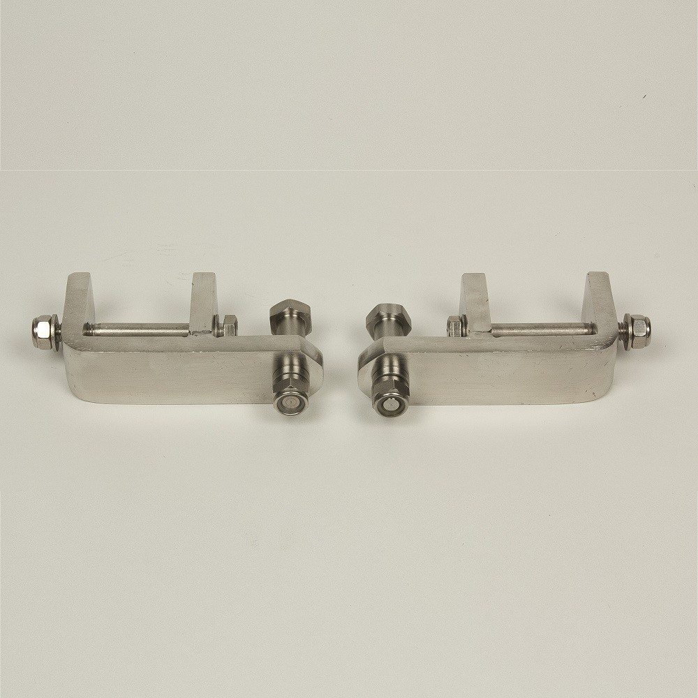 Art. X.358 Right and left forks arm in stainless steel 316 for tie bar for MC300A/B/C cylinders