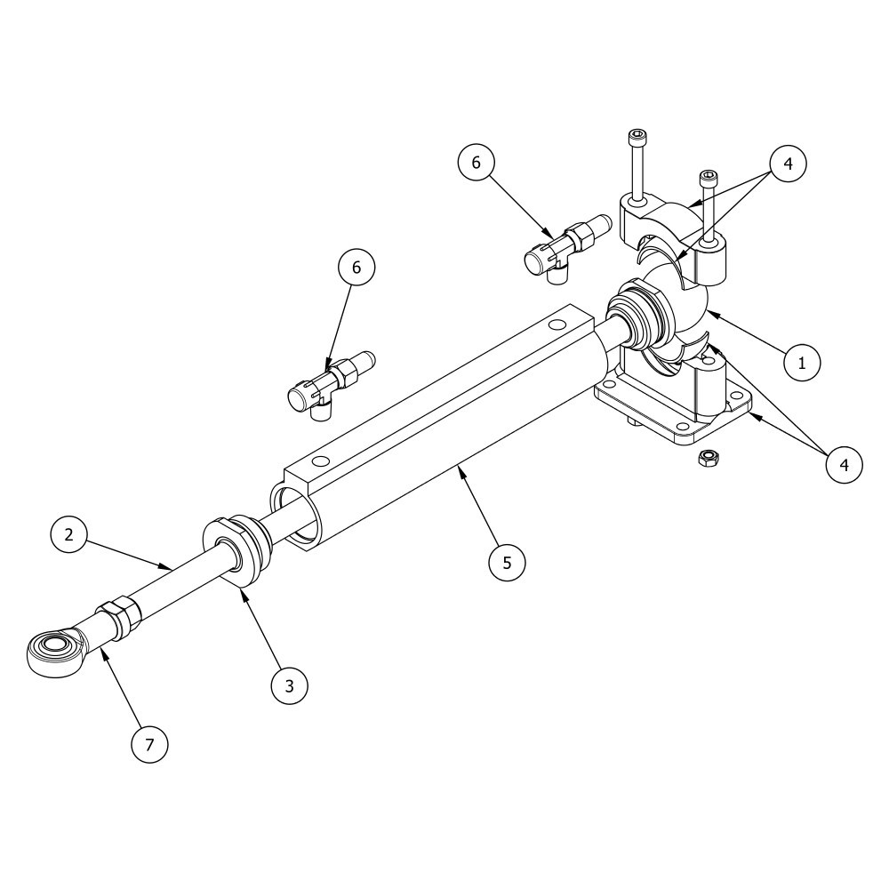 Art. 00.0011.00 CE50 cylinder spare parts