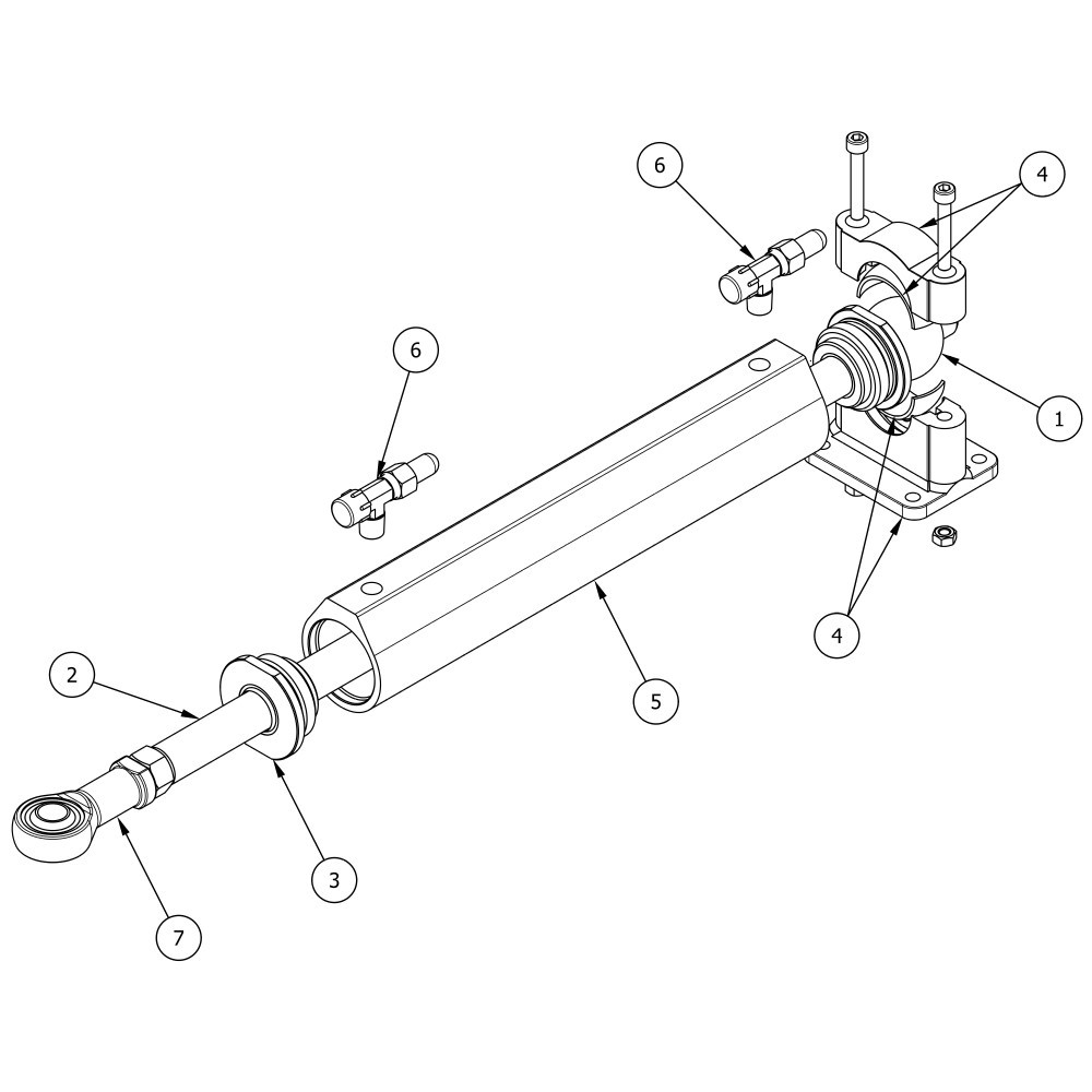 Art. 00.0013.00 CE100 cylinder spare parts